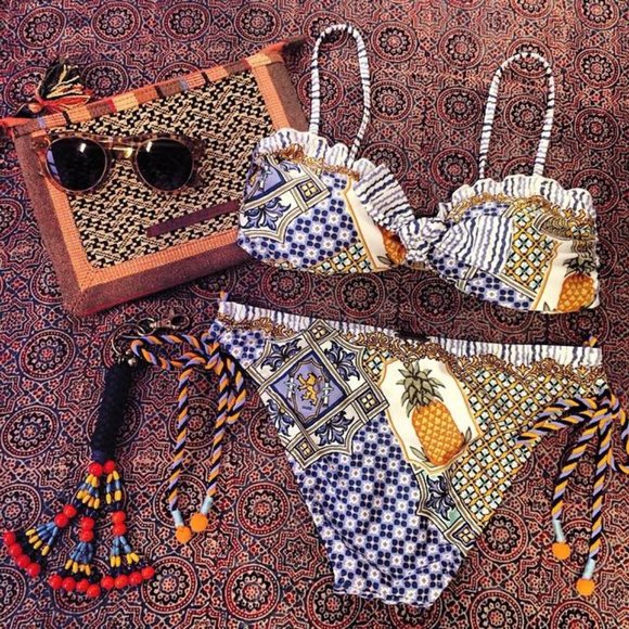 TIGERLILY Mallorca Bandeau Bikini Top - Picture 2 of 5